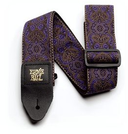 Ernie Ball EB 4164 Purple Paisley Jacquard Pasek gitarowy