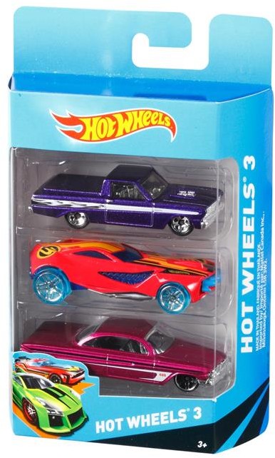 Mattel Trzypak Hot Wheels K5904 K5904