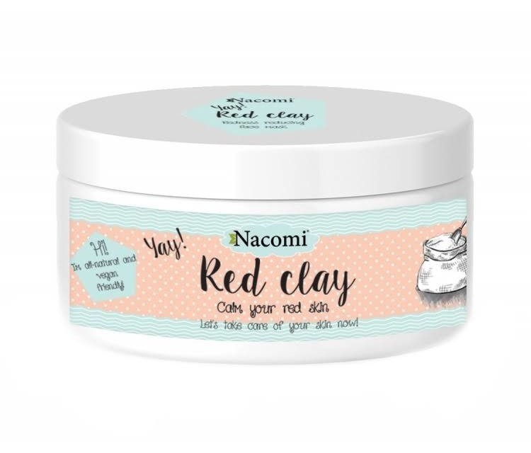 Nacomi Red Clay Mask 100g 76025-uniw
