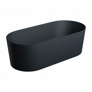 Omnires OVOWW BLV OVO M+ Wanna wolnostojąca 160 x 75 cm BLACK LAVA