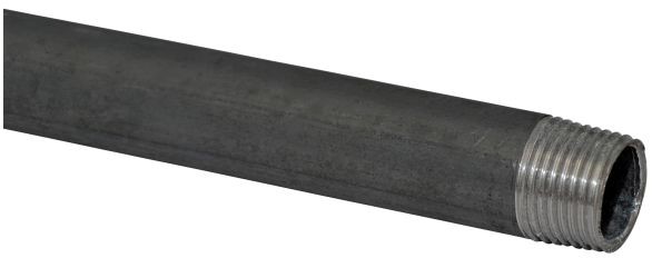 Rura stalowa ErE bezszwowa gwintowana 1  x 300 mm czarna