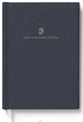Graf von Faber Castell Graf von Faber-Castell zdjęcia z lnu okładką A4 Niebieski