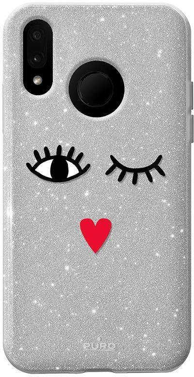 PURO Glitter EYES Shine Cover - Etui Huawei P20 Lite (2018) 5.8