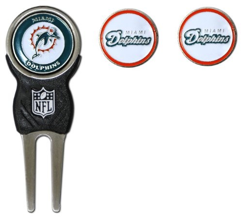 Team Golf NFL zestaw markerów do gry w golfa z 3 końcówkami do piłek, markery do demontażu, wielokolorowa, w rozmiarze uniwersalnym