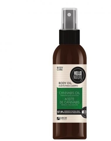 Hello nature Olejek do ciała OLEJ Z KONOPI Hello Nature, 130 ml C4C5-307CD