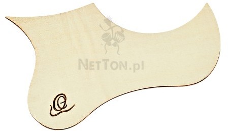 ORTEGA Drewniana maskownica ukulele sopranowe i koncertowe OWPSC-FMA 2A90-2330E