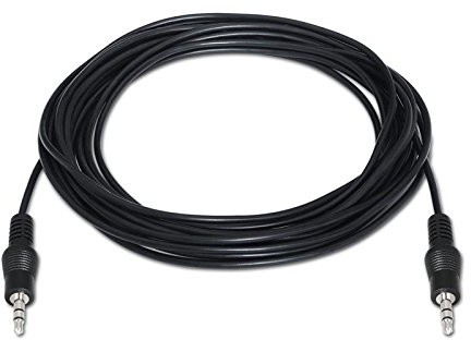 Nano Cable Nanocable 10.24.0110 Stereo-Audio-kabel, wtyczka jack 3.5/m-Jack 3.5/m, wtyczka, czarna, 10 MTS 10.24.0110