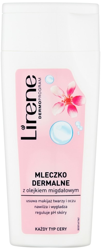 LIRENE Lirene Dermoprogram Mleczko dermalne z olejkiem migdałowym 200 ml