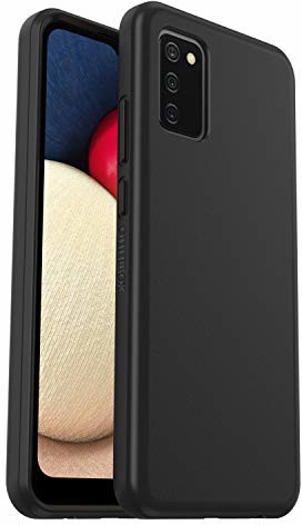 Otterbox Eleganckie etui, opływowa ochrona dla Samsung Galaxy A02s - czarne - opakowanie niedetaliczne 77-82322