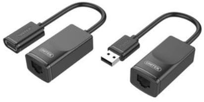 Unitek Przedłużacz USB po skrętce 60m, Y-UE01001 Y-UE01001