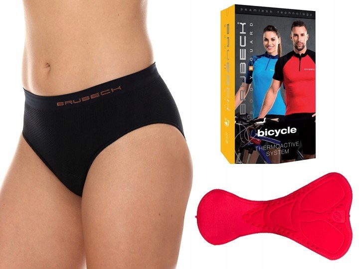Brubeck Figi Rowerowe Z Wkładką HI10300 Damskie M