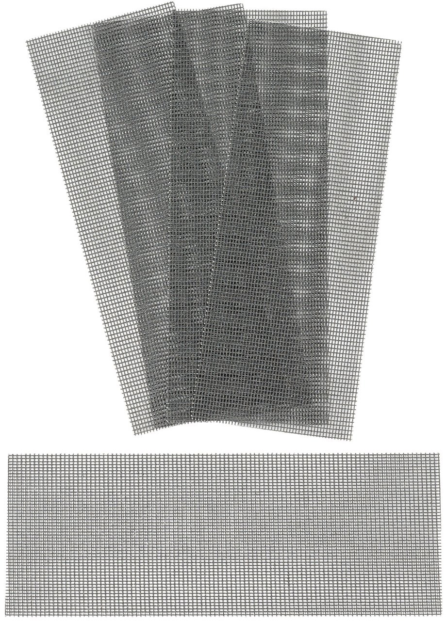 LUX-TOOLS LUX Zestaw siatek ściernych P 60 110 mm x 280 mm 5 sztuk