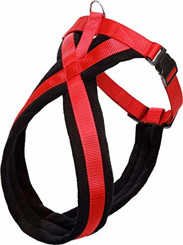 Karlie Flamingo 1031184 naczynia ASP Cross Czerwony/czarny 25 MM X 70 90 cm