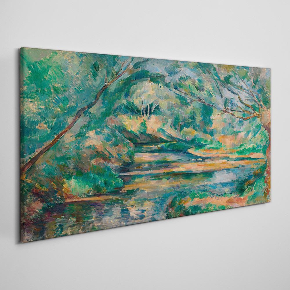 PL Coloray Obraz na Płótnie Brook Paul Cézanne 120x60cm