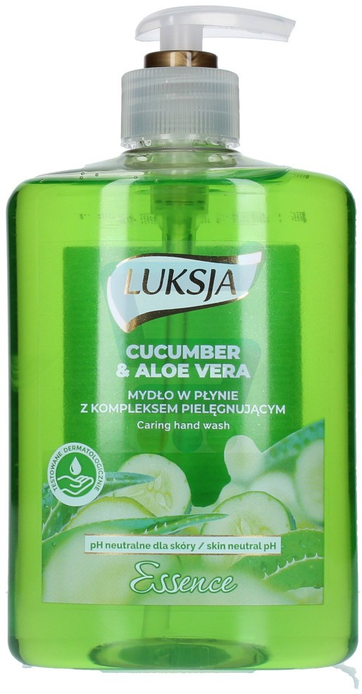 Luksja Essence Mydło w płynie do rąk Cucumber & Aloe Vera 500 ml