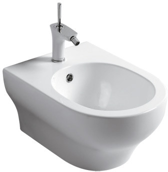Olympia Ceramica Clear Bidet wiszący 50x36 cm biała CLE220101