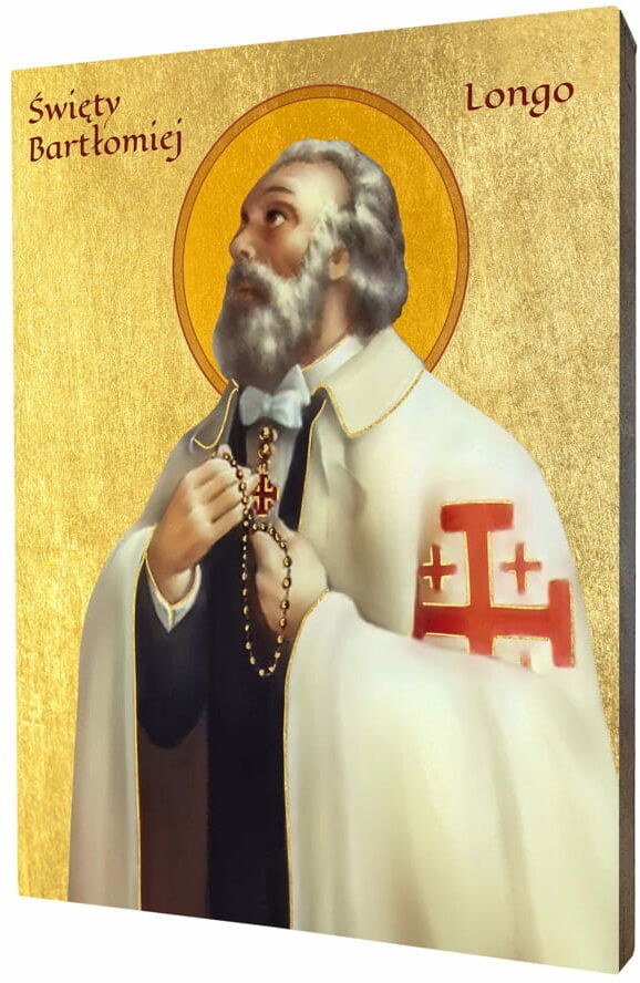 Art christiana Ikona święty Bartłomiej Longo ACHI173