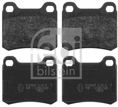 FEBI Zestaw klocków hamulcowych, hamulce tarczowe FEBI 16154