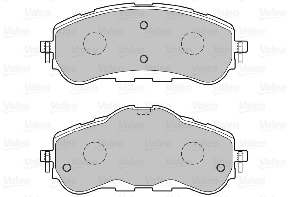 VALEO klocki hamulcowe 601394 601394