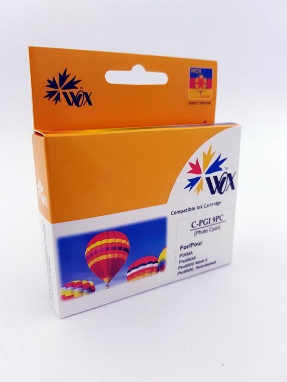 THI Tusz Photo Cyan Canon PGI 9PC zamiennik PGI-9PC WOX-C9PCN