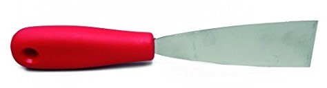 Maya Professional Tools 88042  3 szpachelka, stal nierdzewna, mocno z uchwytem z tworzywa sztucznego, FBK/higieny środków spożywczych, 40 MM, czerwony 88042-3