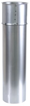 Kamino-Flam Kamino-FLAM 331594 rura podwójna oszewka ścienna, 500 MM, 150 MM