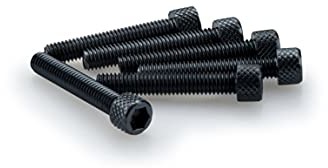 Puig 0346 N blister 6 śrub, M6, 35 mm, czarny 0346N