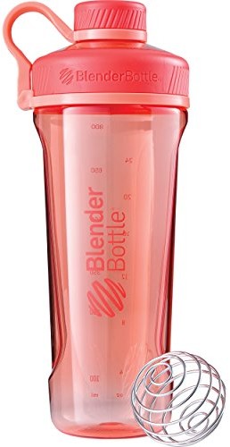 Blender BlenderBottle Radian Tritan shaker/Protein shaker/butelka na wodę waga shaker z ball 940 ML, , , koralowy, 500606