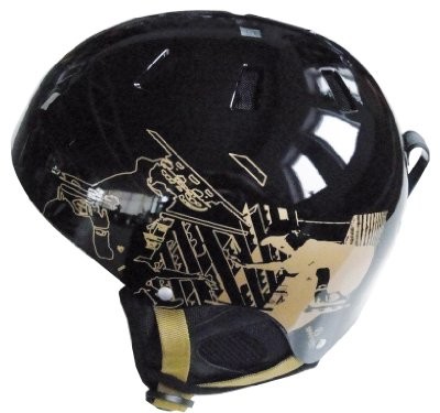 Spartan Snow, kask, czarno-brązowy, 57 59 cm, 13563 13563