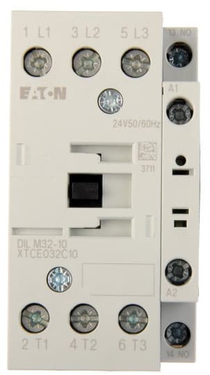 Eaton Stycznik mocy 32A 3P 24V AC 1Z 0R DILM32-10(24V50/60HZ) 277264