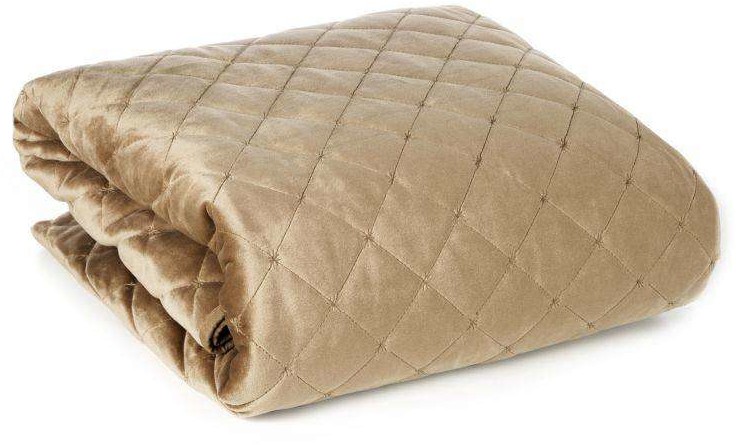 Euro Firany Narzuta Pikowana Velvet wz. Ria1 Miód 170x210 1207922