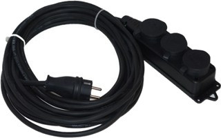HBF Gumowy Budowlany 10M Ow 3x2,5 16A Tw