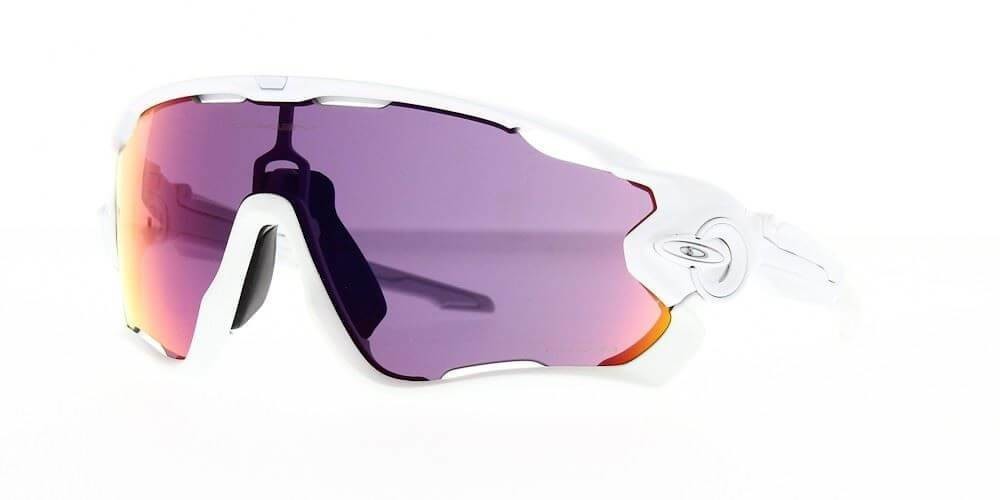Oakley Jawbreaker Polished White Prizm Road OO9290-5531 Okulary przeciwsłoneczne OO9290-5531