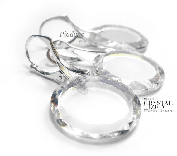 Arande OKAZJA SWAROVSKI komplet SREBRO CRYSTAL 20mm 1171210692