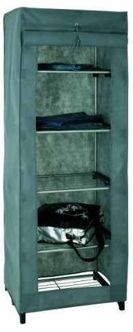 Haku-Möbel Haku meble 44741 Stand garderoba 60 x 50 x 173 cm, aluminium/szary 44741