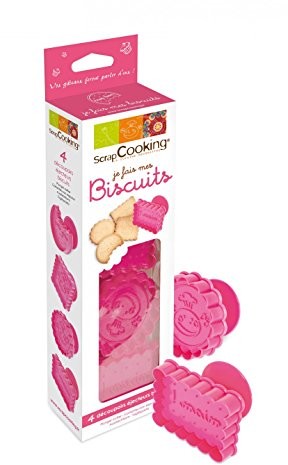 Unbekannt ScrapCooking 2030 JA TUE Meine ciastka Kit z tworzywa sztucznego/ABS Pink 28,5 x 7,5 x 4,5 cm 2030
