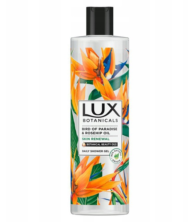 Lux Botanicals LUX BOTANICALS ŻEL POD PRYSZNIC 500ML BIRD OF PARADISE & ROSEHIP OIL