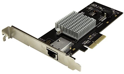 StarTech . com 1 port 10 G Ethernet PCI Express Chipset karty sieciowej  karta sieciowa 10 GbE z procesorem Intel X550-AT  10 GBASE-T/nbase-T Compliant ST10000SPEXI