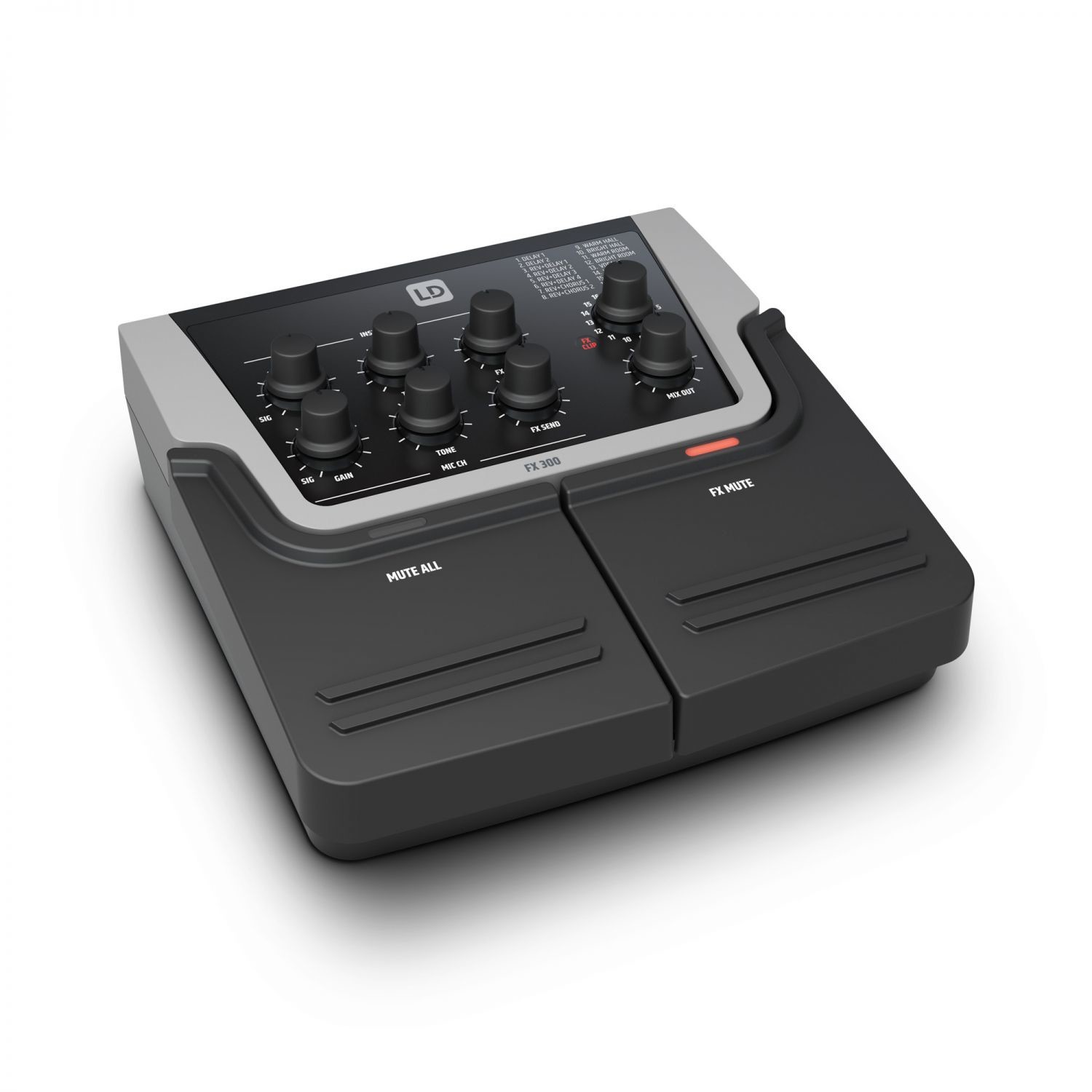 LD Systems LD Systems FX 300 - 2-kanałowy efekt z 16 cyfrowymi efektami