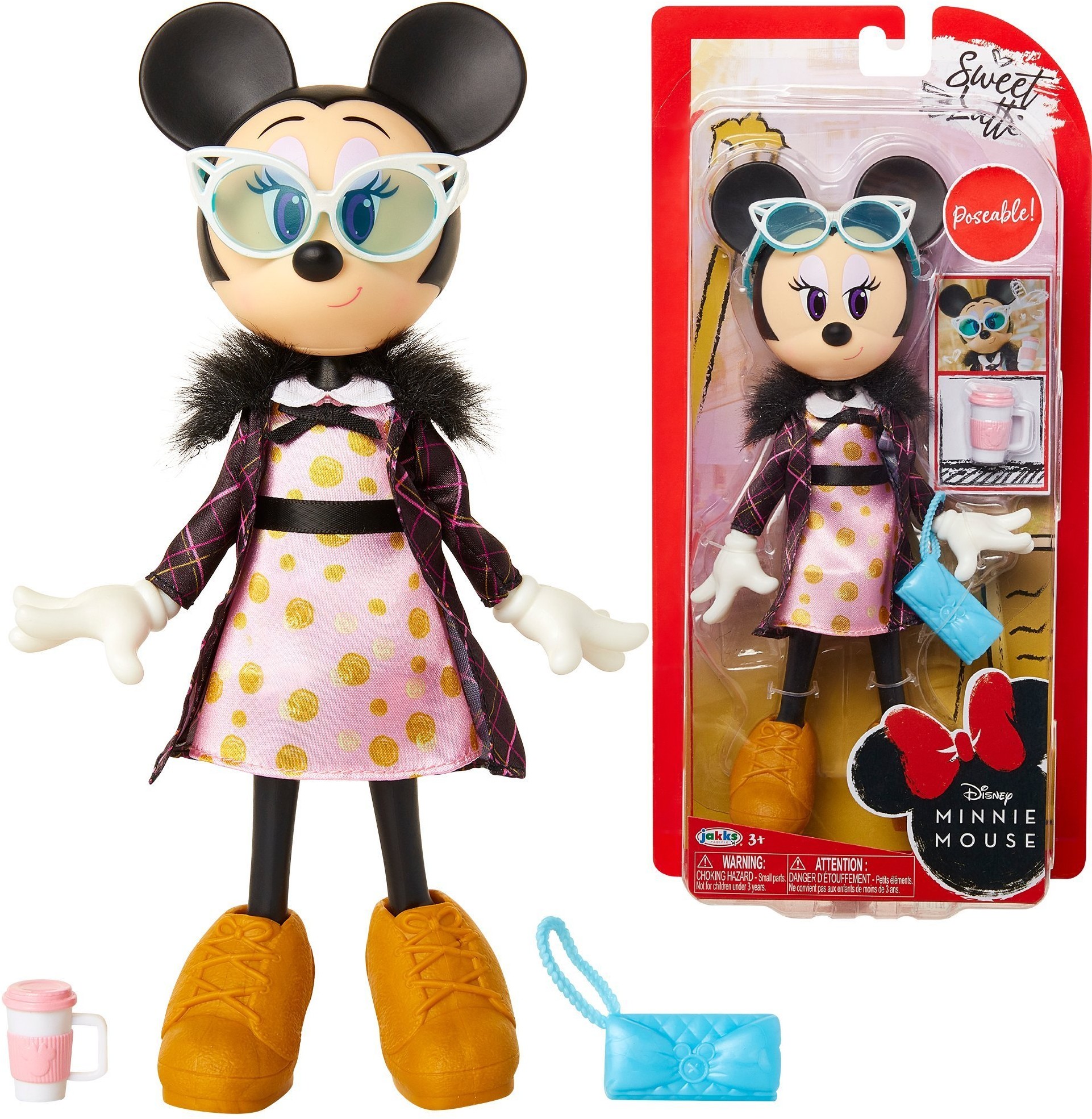 Disney Minnie Mouse. Sweet Latte. Lalka