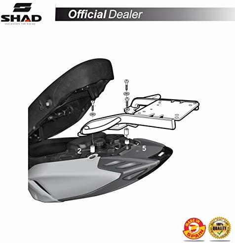 Shad SHAD V0TH11ST zestaw montażowy do piaggio Thypoon 2011, 50/125 ccm, czarny V0TH11ST