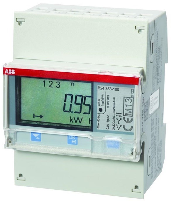 ABB Kwh meter#b24 113-100 2CMA100179R1000
