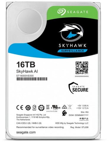 SEAGATE Dysk Seagate SkyHawk AI ST16000VE000 3.5