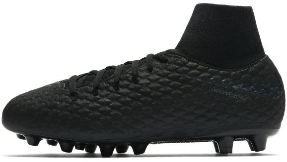 Nike Korki piłkarskie na sztuczną murawę dla małych/dużych dzieci Jr. Hypervenom Phantom III Academy Dynamic Fit AG-PRO - Czerń AH7289-001