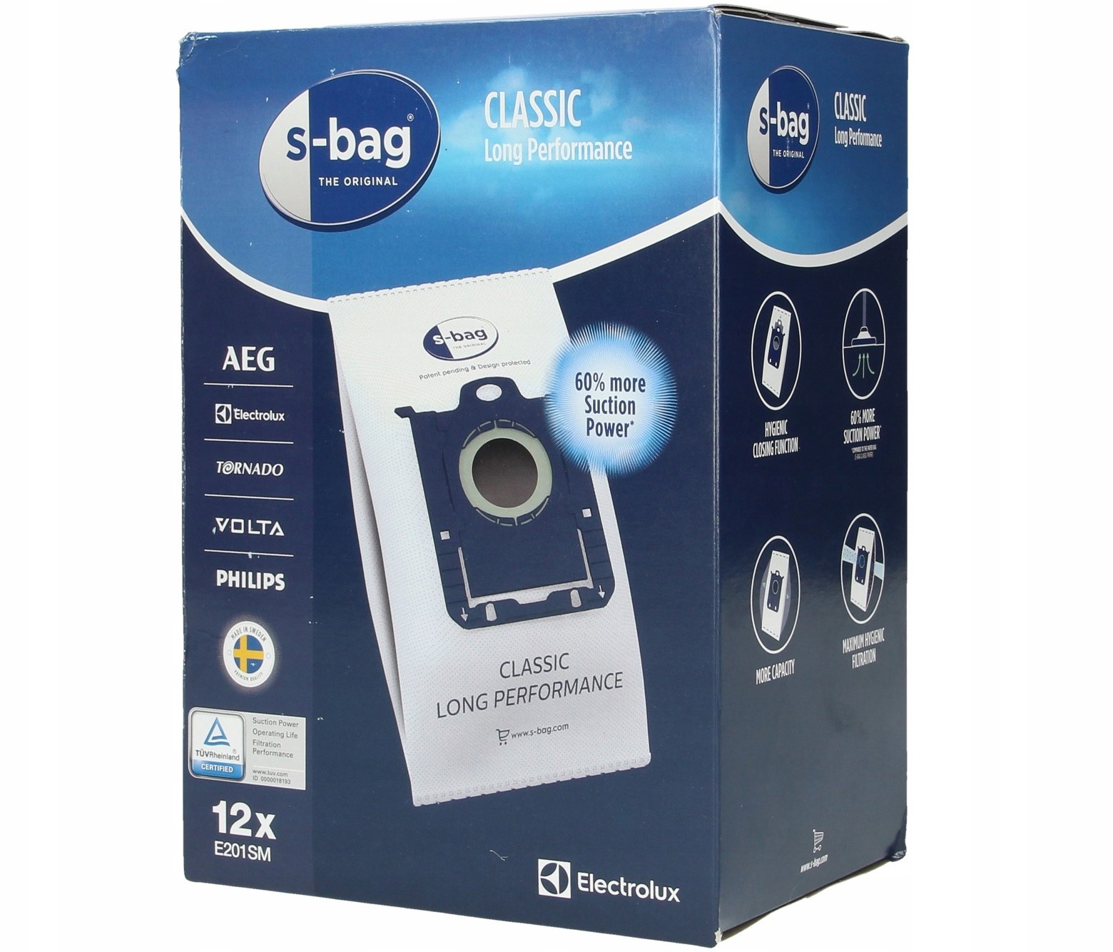 Electrolux Worki UltraSilencer ZUS3925DB S-bag