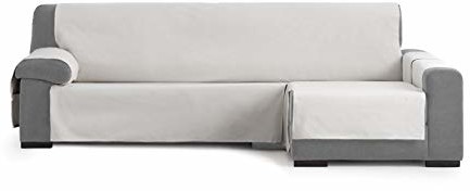 Eysa Garona Protect wodoodporna i oddychająca narzuta na sofę, 90% bawełna, 10% poliester, szara, 240 cm