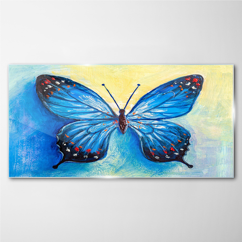 PL Coloray Obraz na Szkle owad robak motyl 120x60cm