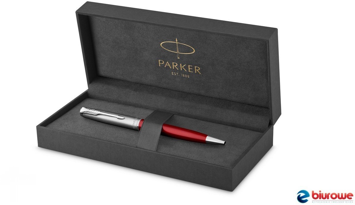 Parker Długopis SAND BLASTED METAL RED 2146851 2146851