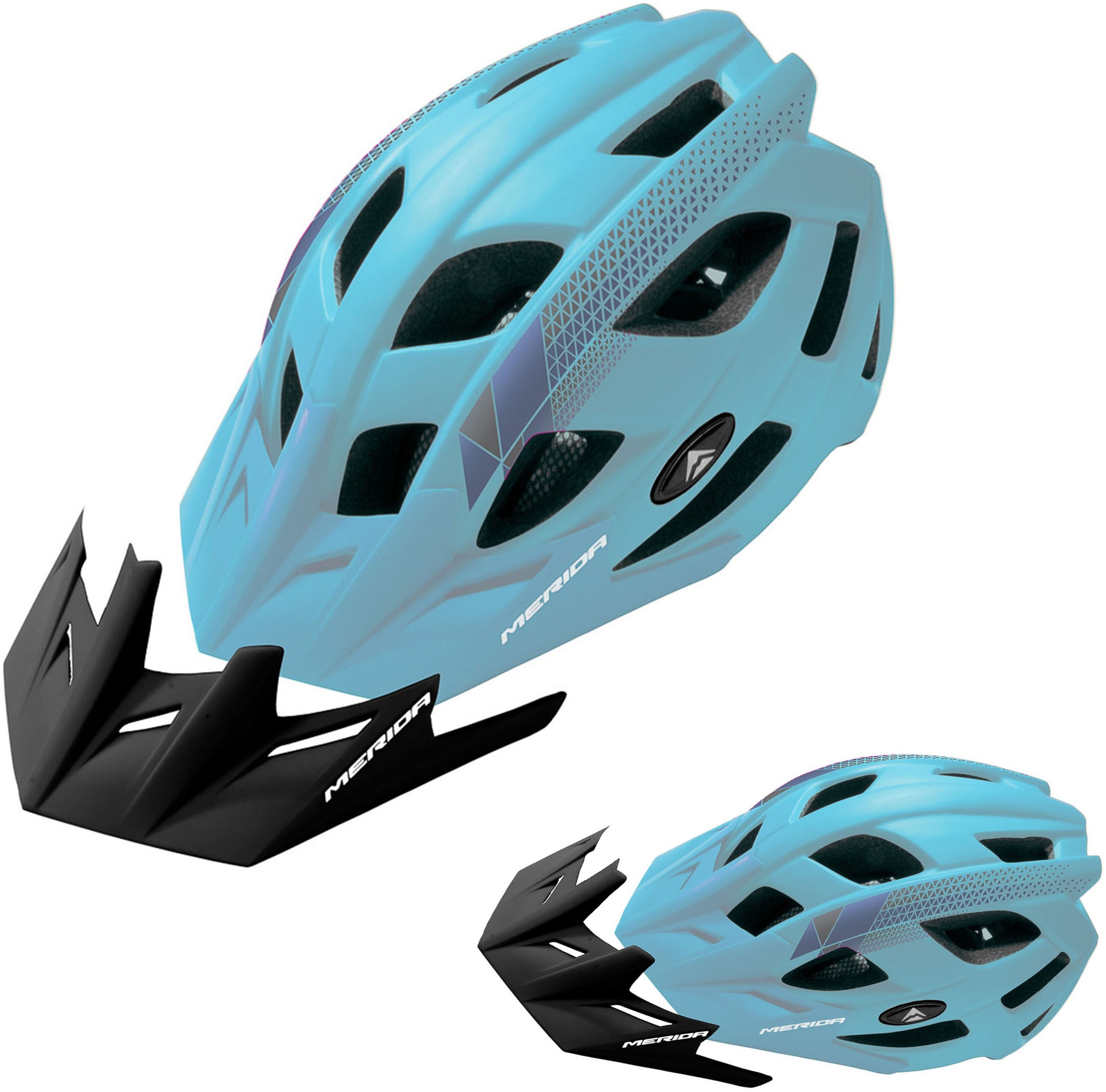 Merida Kask PSYCHO turquoise M 55-58cm HM-MD133