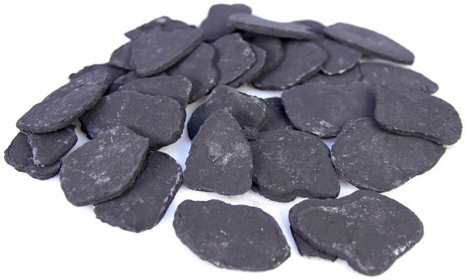 Kratki.pl ozdobne płatki ceramiczne czarne LEO/PLATKI/CZARNE